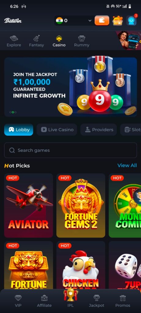 bat app